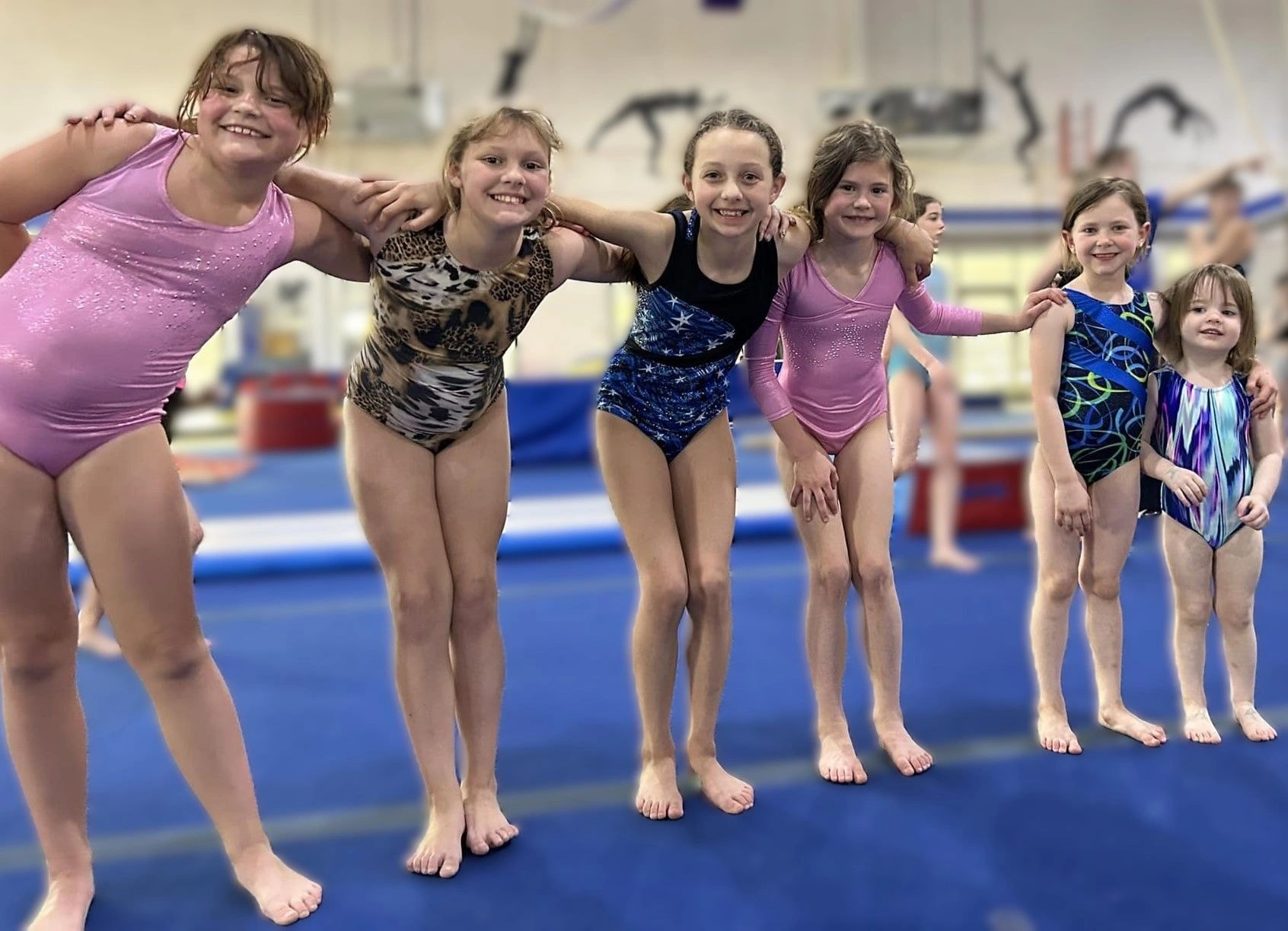Corinth Gymnastics team photo
