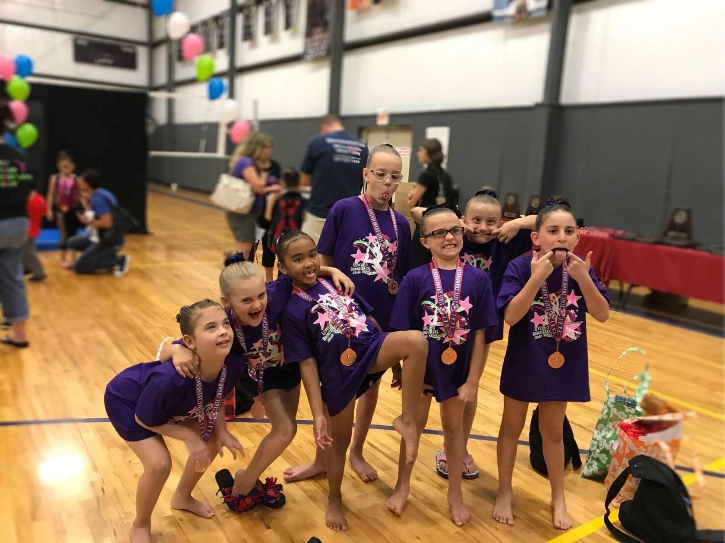 Corinth Gymnastics hosted meet